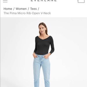 Everlane the Pima MicroRib